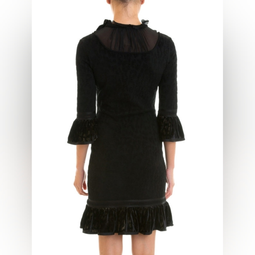 Robert Cavalli Tonal Layered Bell Dress - Picture 3 of 15